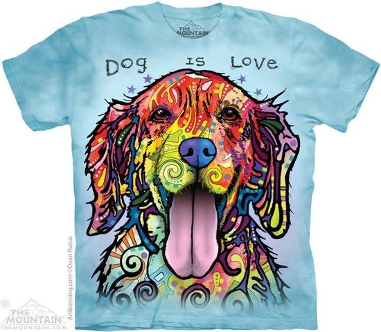 T-shirt Dog Is Love L