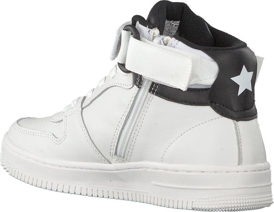 Vingino Meisjes Hoge sneakers Lotte Mid - Wit - Maat 34 | bol.com
