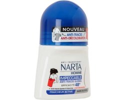 NARTA Man Deodorant Anti trace 48H Ball - 50 ml