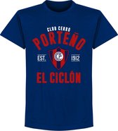 Cerro Porteno Established T-Shirt - Navy - M