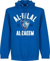 Al-Hilal Established Hoodie - Blauw - M