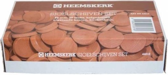 Thumbnail van een extra afbeelding van het spel Heemskerk sjoelschijven voor alle Heemskerk sjoelbakken - 52mm - holgedraaid