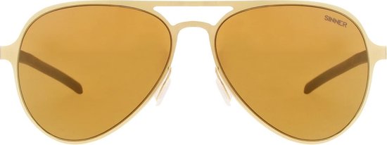 Sinner Zonnebril Unisex Gabriel - Goud - One Size