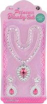 Lg-imports Sieradenset Princess Beauty 3-delig Roze