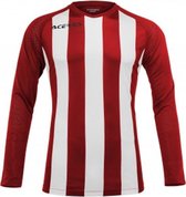 Acerbis Sports JOHAN STRIPED L/SL JERSEY RED/WHITE L