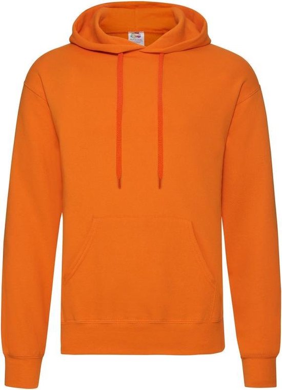 | Fruit of the Loom capuchon sweater oranje voor Sweater capuchon fruit of the loom