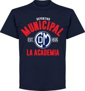 Deportivo Municipal Established T-Shirt - Navy - XXL