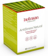 Nutrisan AntiStress Natural Vegetarische Capsules Kortstondige Stress 60Capsules