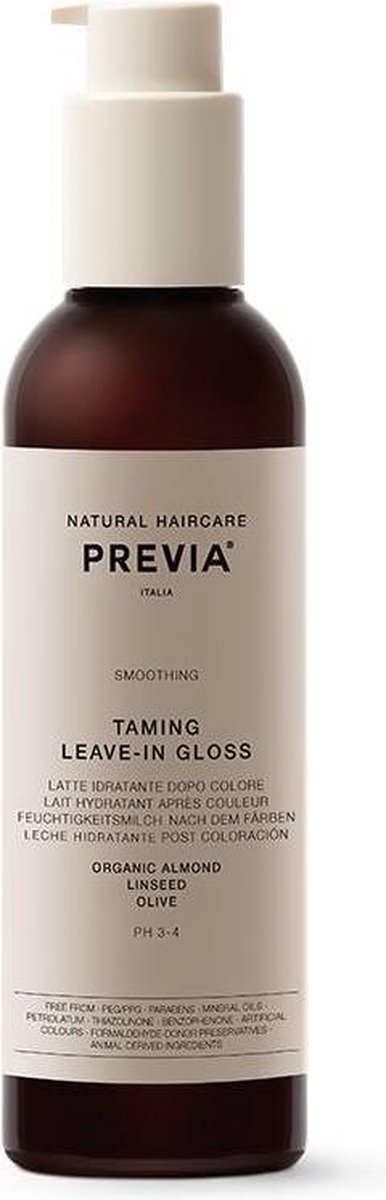 Previa Natural Haircare Smoothing Taming Leave-in Gloss