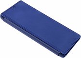 Ntech Donker Blauw LED Flip Cover Hoesje voor Samsung Galaxy S10+ Plus