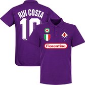 Fiorentina Rui Costa 10 Team Polo - Paars - XL