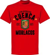 Deportivo Cuenca Established T-shirt - Rood - 4XL