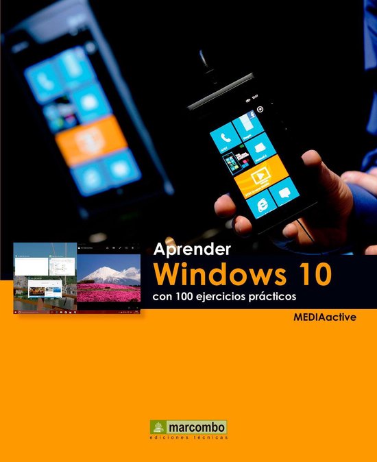 Aprender Windows 10 con 100 ejercicios prácticos - cover