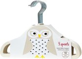 3 Sprouts - Hangers - Ivory Owl /textile And Interior /ivory Owl