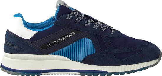 Scotch \u0026 Soda Vivex Lage sneakers - Heren - Blauw - Maat 42 | bol.com