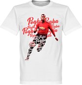 Pogba Script T-Shirt - Wit - XXXXL