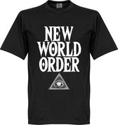 New World Order T-Shirt - Zwart - S