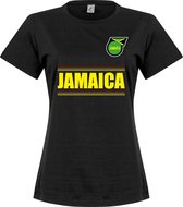 Jamaica Team Dames T-Shirt - Zwart - M
