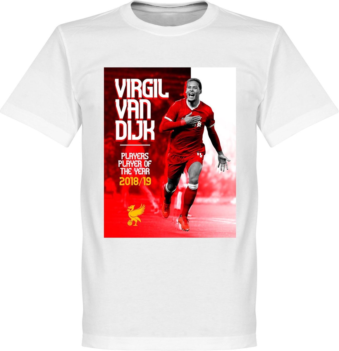 Virgil van Dijk Player of the Year T-Shirt - Wit - L