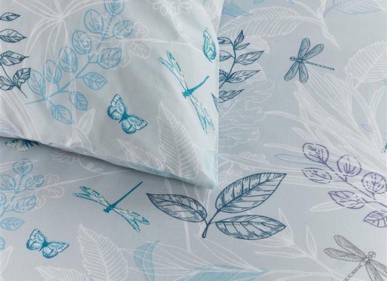 Beddinghouse Dragonfly - Housse de couette - lits jumeaux - 240x200 / 220 cm - Blauw