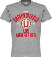 Universitario Established T-Shirt - Grijs - XL