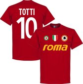 AS Roma Totti 10 Team T-Shirt - Rood - XL