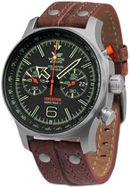 Vostok Europe 6S21-595H299 horloge heren - bruin - titanium