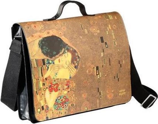 Goebel - Gustav Klimt | Tas De Kus | Schoudertas - 39cm - kunststof