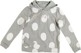 Name it zachte grijze sweater hoodie - Maat 122/128