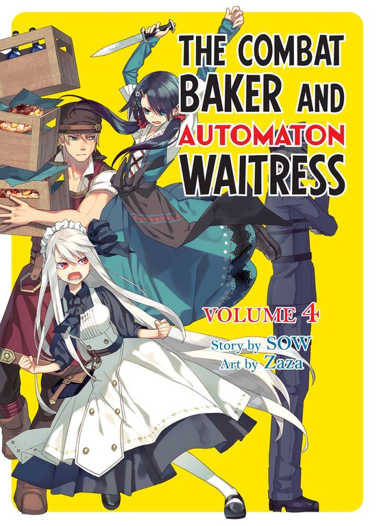 The Combat Baker and Automaton Waitress 4 - The Combat Baker ... - cover