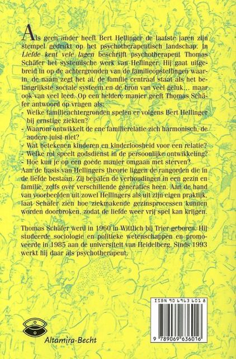 Liefde Kent Vele Lagen - back cover
