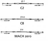 Ultraflex Afstandbedieningskabel MachZero 6.1 mtr