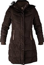 Horka Winterjas Glacier Dames Polyester Bruin Maat S