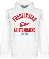 Fredrikstad FK Established Hoodie - Wit - XXL
