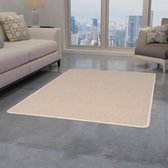 Vloerkleed getuft 160x230 cm beige