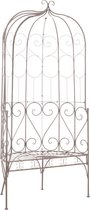 Tuinbank 95 cm ijzer antiekbruin