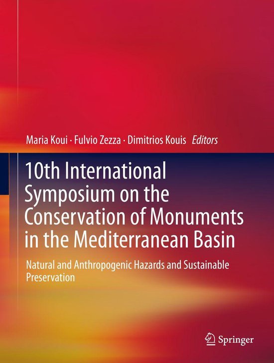 10th International Symposium on the Conservation of Monument ... - cover