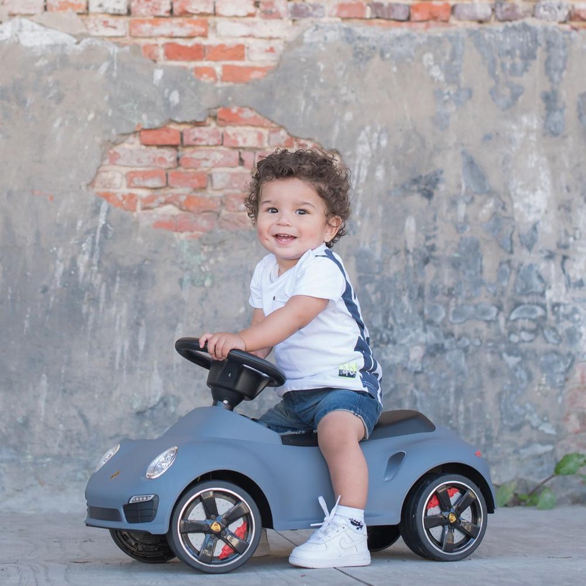 Bandits & Angels loopauto Porsche 911 Turbo S mat grijs