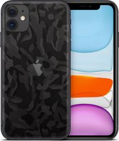 dskinz Telefoonsticker Back Skin for Apple iPhone 11 Camo Black