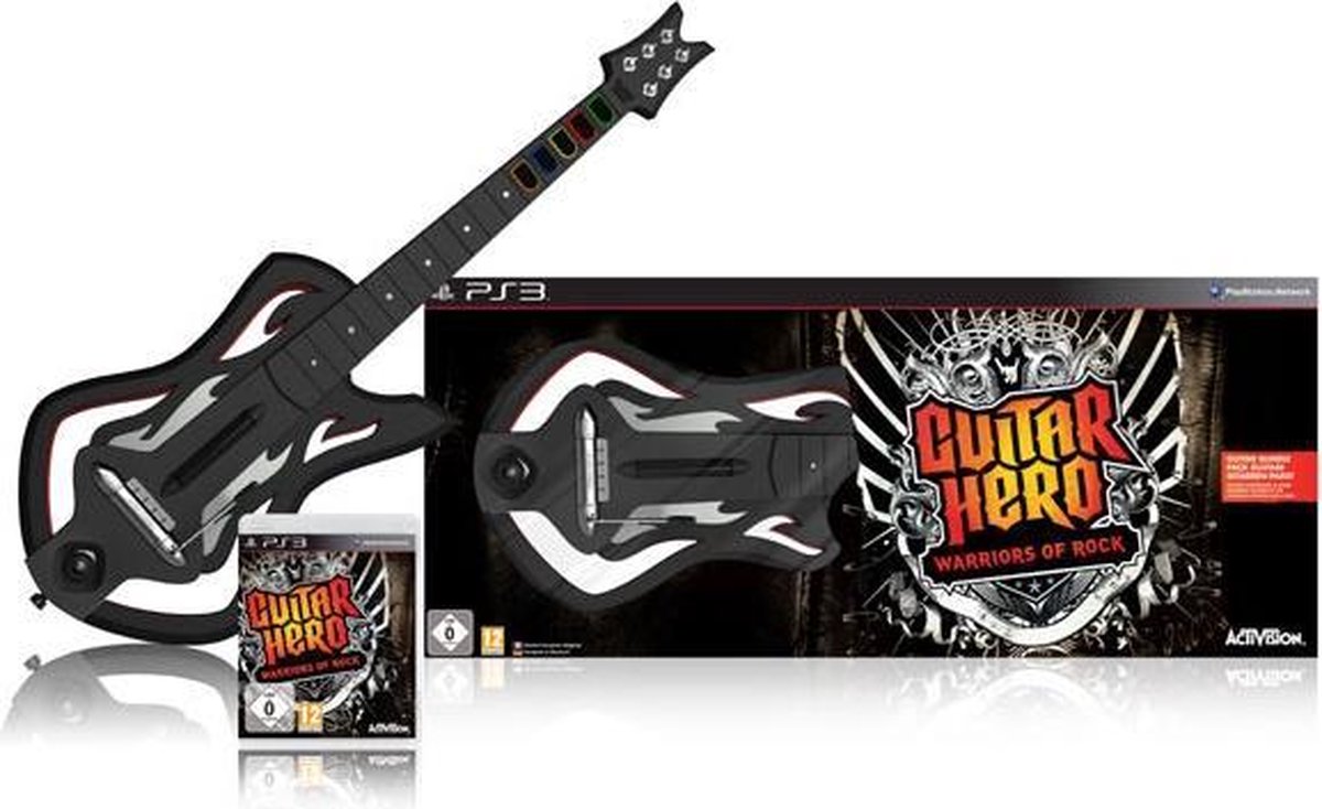 Schotel Beschietingen hanger Guitar Hero: Warriors Of Rock - Gitaar Bundel Ps3 | Games | bol