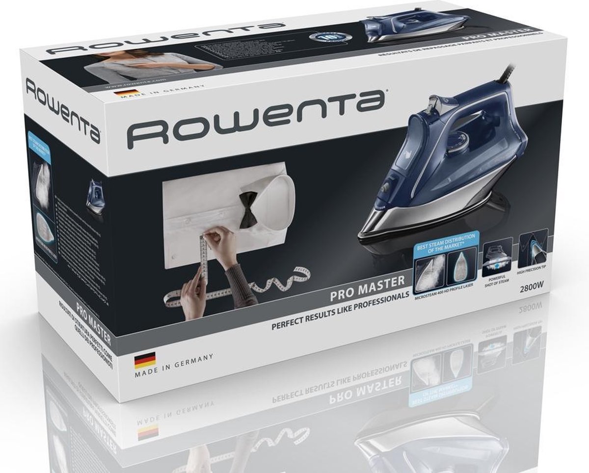 Rowenta Microsteam DW8215 - Droog- \u0026 stoomstrijkijzer | bol.com