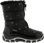 Bergstein - Snowboots/winterlaarzen BN122 met imitatiebont voor kinderen - Zwart - maat 23-24EU