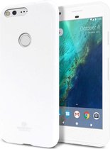 Google Pixel XL - Siliconen I-Jelly TPU hoes Wit