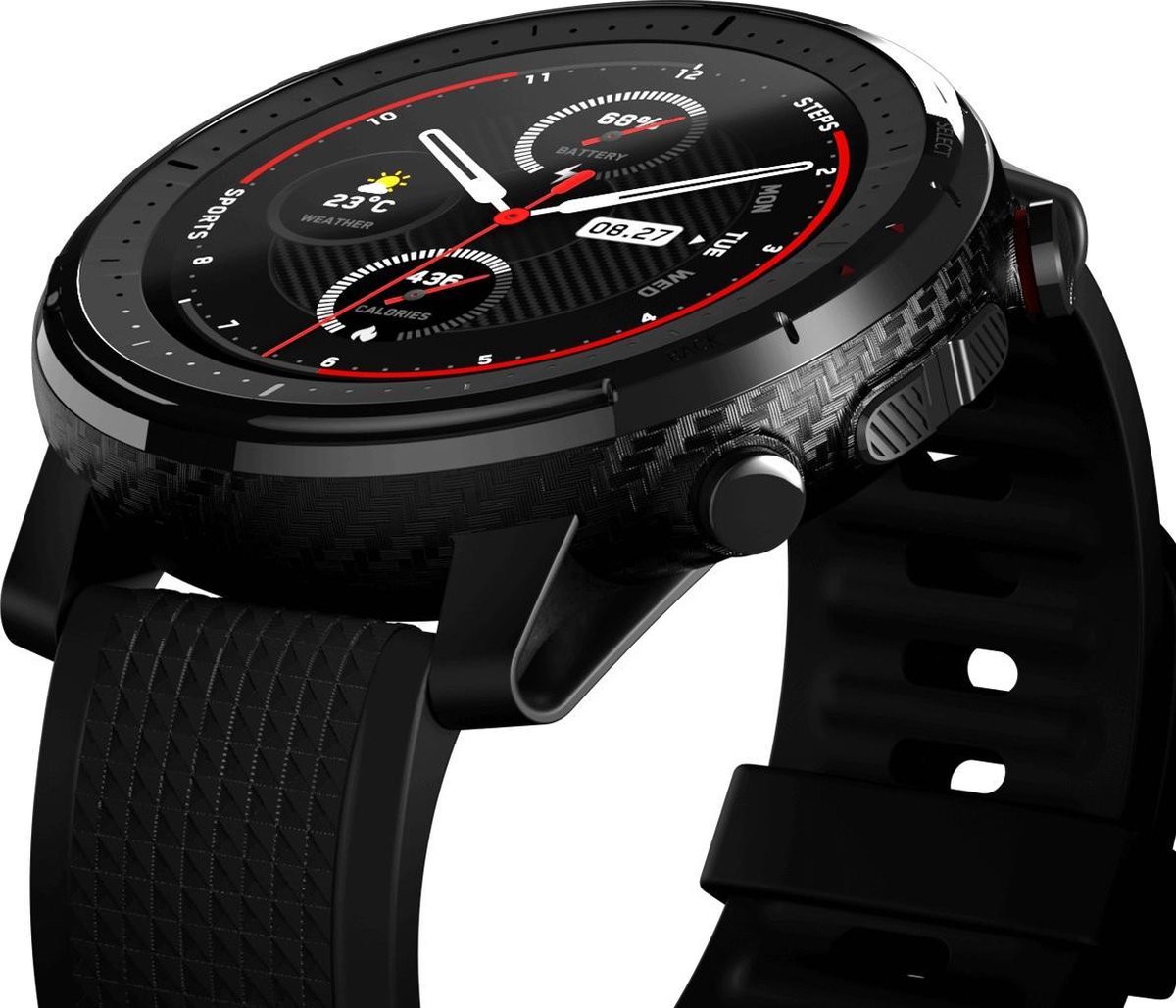 Amazfit Stratos 3 GPS-Smartwatch black | bol.com
