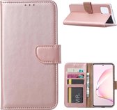 Xssive Hoesje voor Samsung Galaxy Note 10 Lite - Book Case - Rose Goud