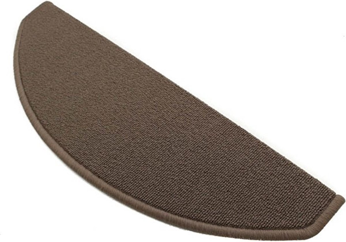 Elite Trapmatten - 15 stuks - Elite Bruin- 56x17x3,5cm - halve maantjes
