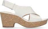 Clarks - Dames schoenen - Maritsa Lara - D - wit - maat 3,5