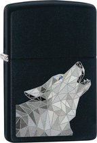 Aansteker Zippo Polygonal Wolf Design