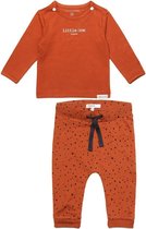 Noppies SET (2delig) Biologische kleding Ginger Broek met stip en Hester - Maat 68