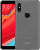 Xiaomi Redmi S2 - Litchi Pattern TPU Case - Grijs
